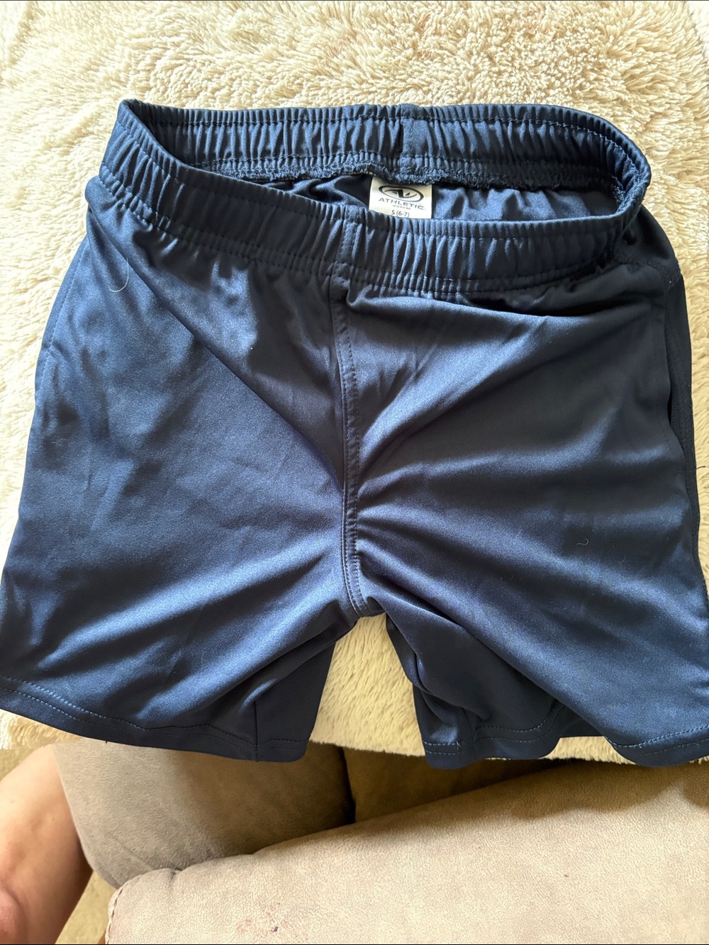 Athletic Works Navy Blue Kids’ Athletic Shorts